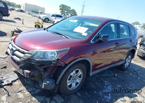 2014 Honda Cr-V Lx из США, поврежденный, VIN 5J6RM3H39EL030139